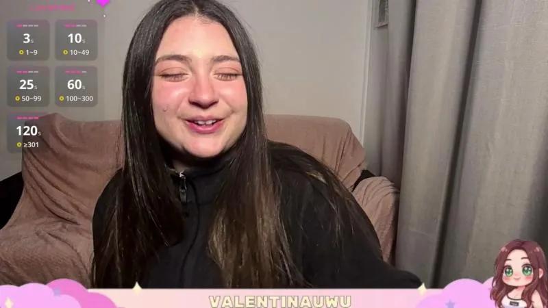 Freechat Valentinauwu on Cam4
