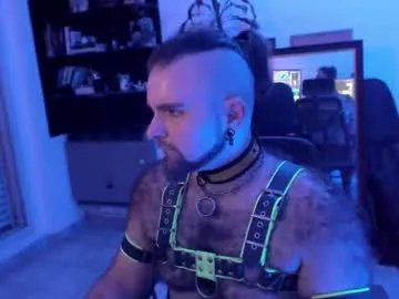 kinkracc — Kinky Sub boy in chastity and chillin #bdsm #hairy #leather #gay #smoke