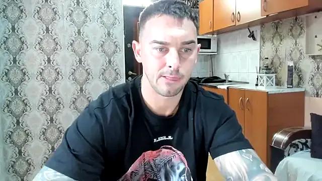 StripChat Jonmusclemaster is Freechat Jonmusclemaster — T-shirt off and play cock hard