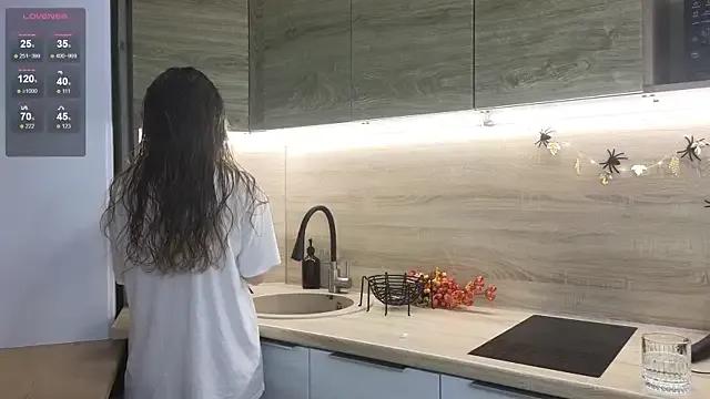 miss_bubbles_ — Topless + cream on my tits!